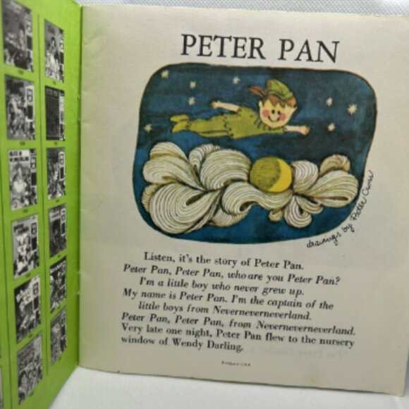 Vintage Peter Pan Book & Recording Vinyl Record 45 RPM - Picture 2 of 3